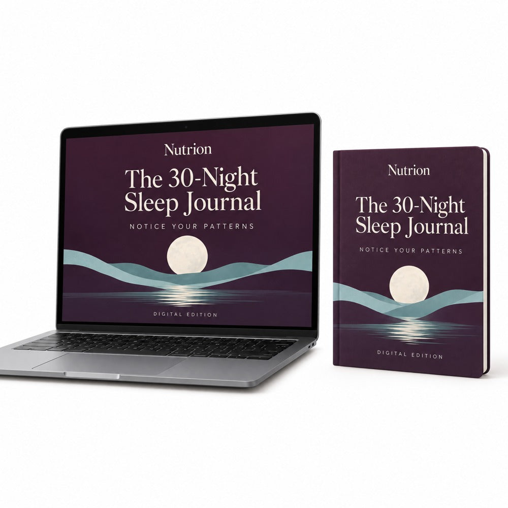 Nutrion — The 30-Night Sleep Journal