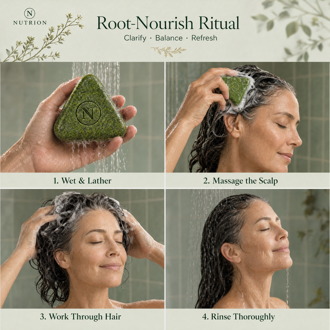 How to use the Nutrion Root Rescue Bar in four steps